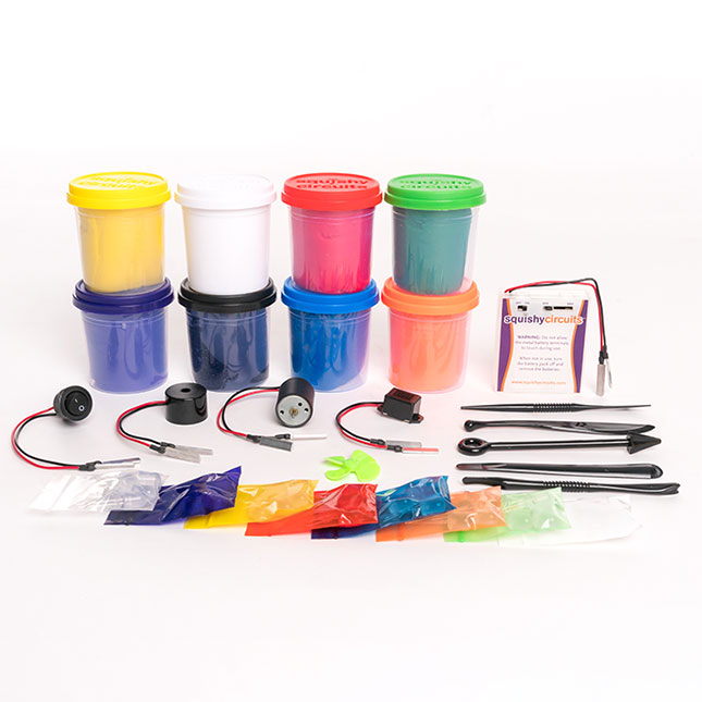Squishy Circuits Deluxe Kit - Best Arts & Crafts for Ages 9 to 12