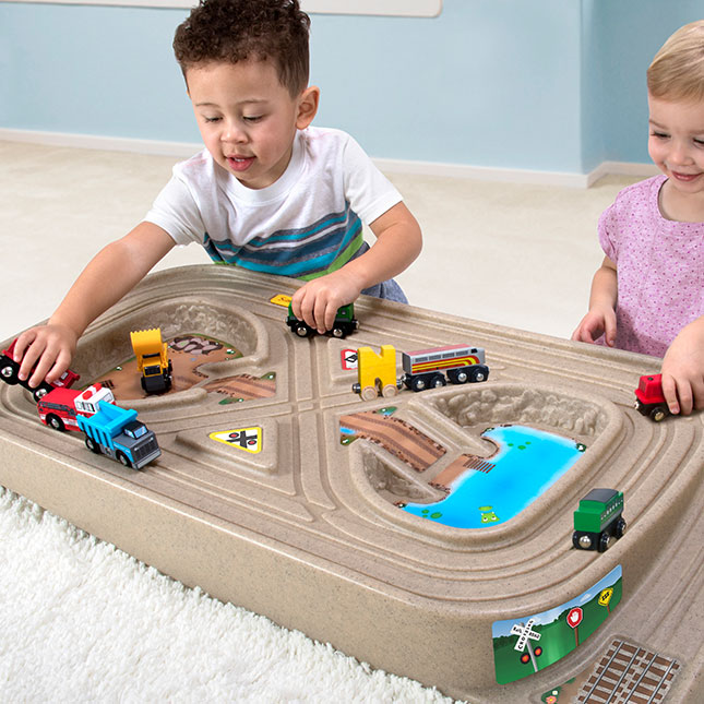 Carry & Go Track Table - - Fat Brain Toys