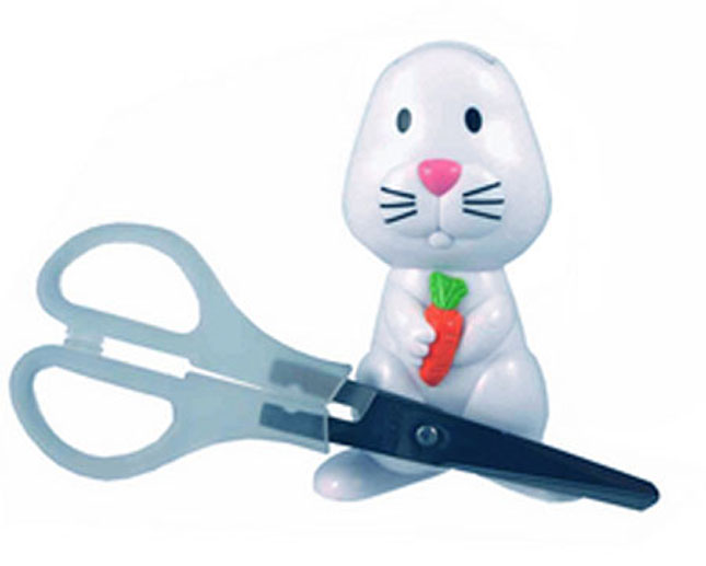 Bunny Ear Scissors - - Fat Brain Toys
