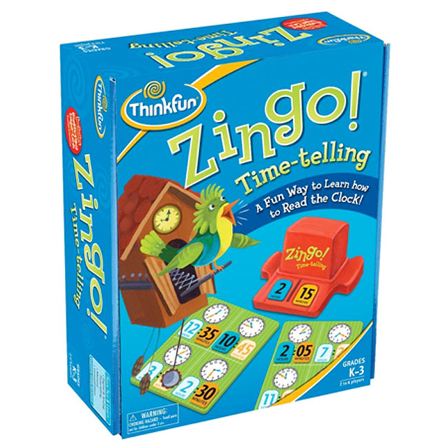 Zingo Time Telling Fat Brain Toys