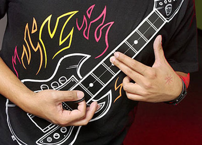 Kids Electronic Rock Guitar Shirt