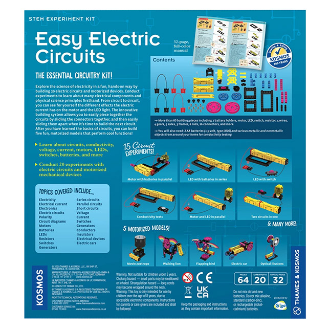 Easy Electric Circuits - Best RC & Electronics for Ages 9 to 12