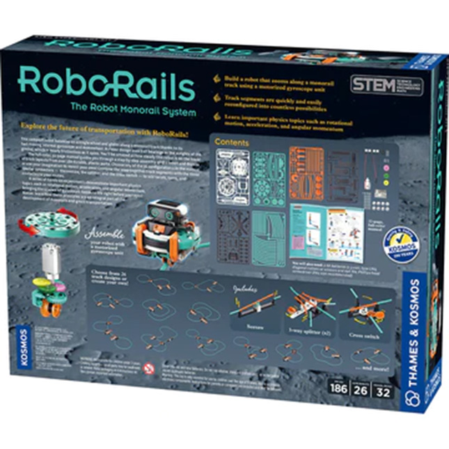 Roborails - The Robot Monorail System - Best for Ages 9 to 12