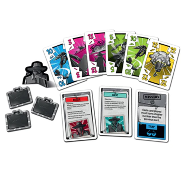 Kosmos Inside Job - Gioco Di Carte Per Feste, 3-5 Giocatori, Variante Per 2, Età 10+, Durata 20 Min, Con Traditore