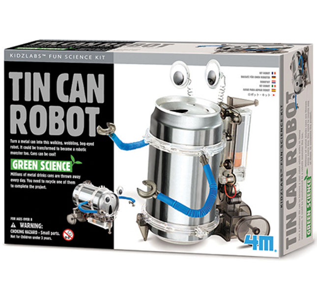 tin can cheap robots for kids