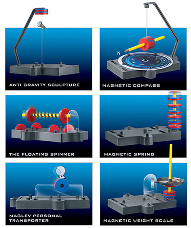 Anti Gravity Gyroscope Educate Toy Gift Magnetic Levitation Craft Rotating Kids 