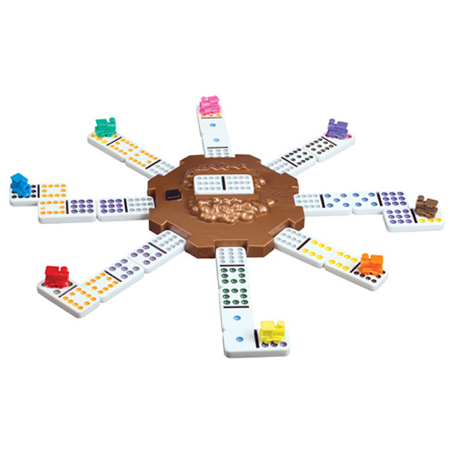 mexican train set with numbers