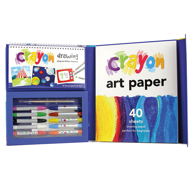 Crayon Art for Young Artists Fat Brain Toys