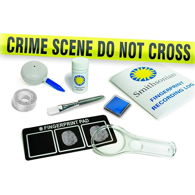Smithsonian Fingerprint Kit - - Fat Brain Toys