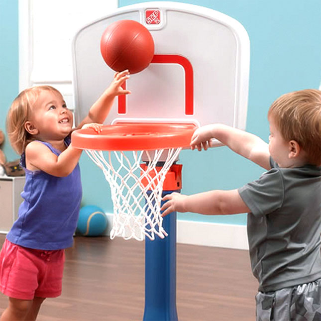 Shootin' Hoops Junior Basketball - - Fat Brain Toys