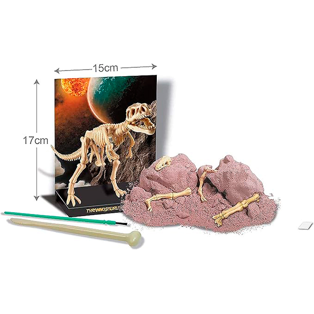 4M KidzLabs Dig a Dinosaur Skeleton Tyrannosaurus Rex Kit -
