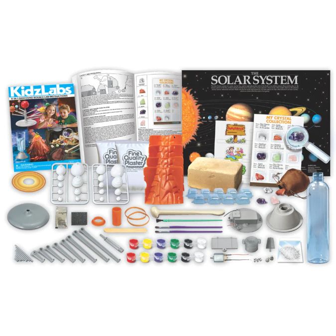4M KidzLabs 4 in 1 Geocosmo Science Lab - Best for Ages 8 to 12