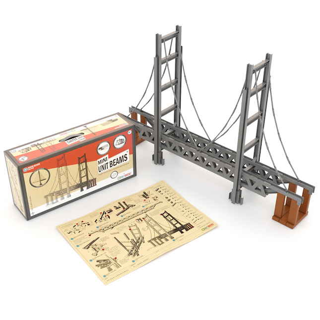 Mini Unit Beams - Bridge Builder Set - 620 piece set -