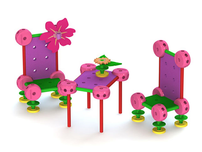 Superstructs Pinklets The Fairy Garden Fat Brain Toys