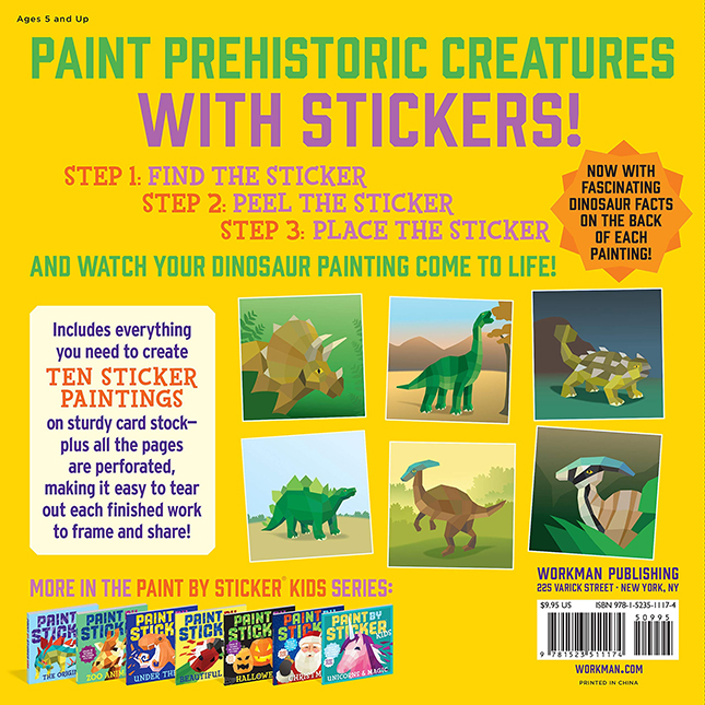 Sticker dinosaur childs ref 923 dimensions of 10 cm to 130cm height 