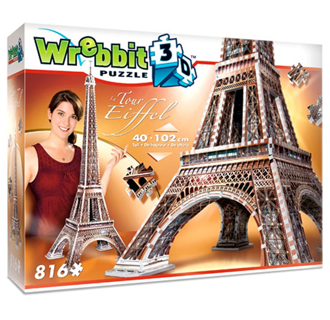 La Tour Eiffel 3D Puzzle - - Fat Brain Toys
