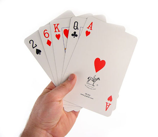 Giant Playing Cards - - Fat Brain Toys