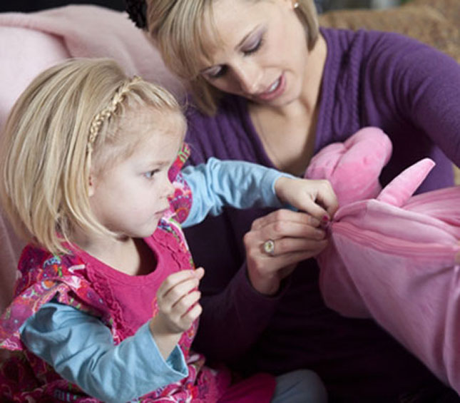 Zoobies Blanket Pets Fat Brain Toys