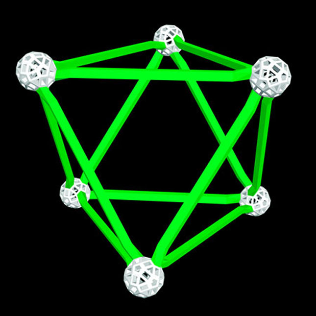 Zome Tool Green Line Starter Kit Fat Brain Toys