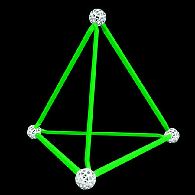 Zome Tool Green Line Starter Kit Fat Brain Toys