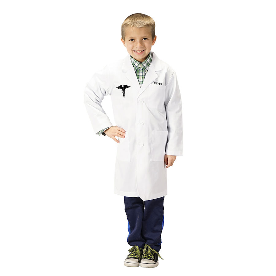 Personalized Jr. Doctor Lab Coat Best for Ages 6 to 9
