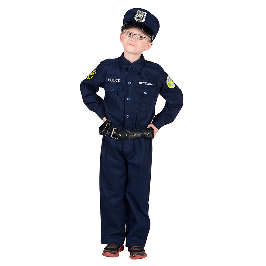 Personalized Jr. Police Officer Suit - Best for Ages 4 to 5