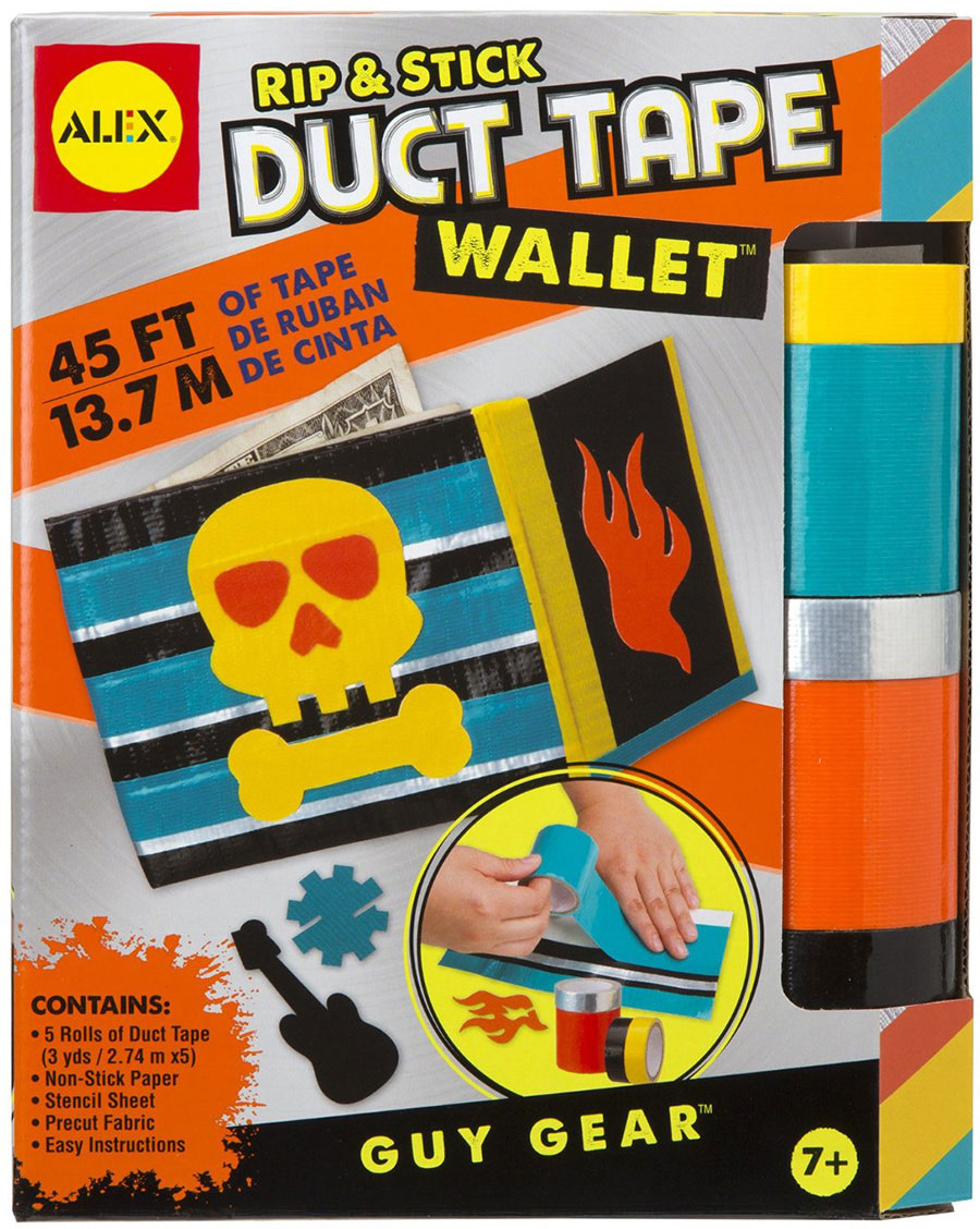 Rip & Stick Duct Tape Wallet Fat Brain Toys