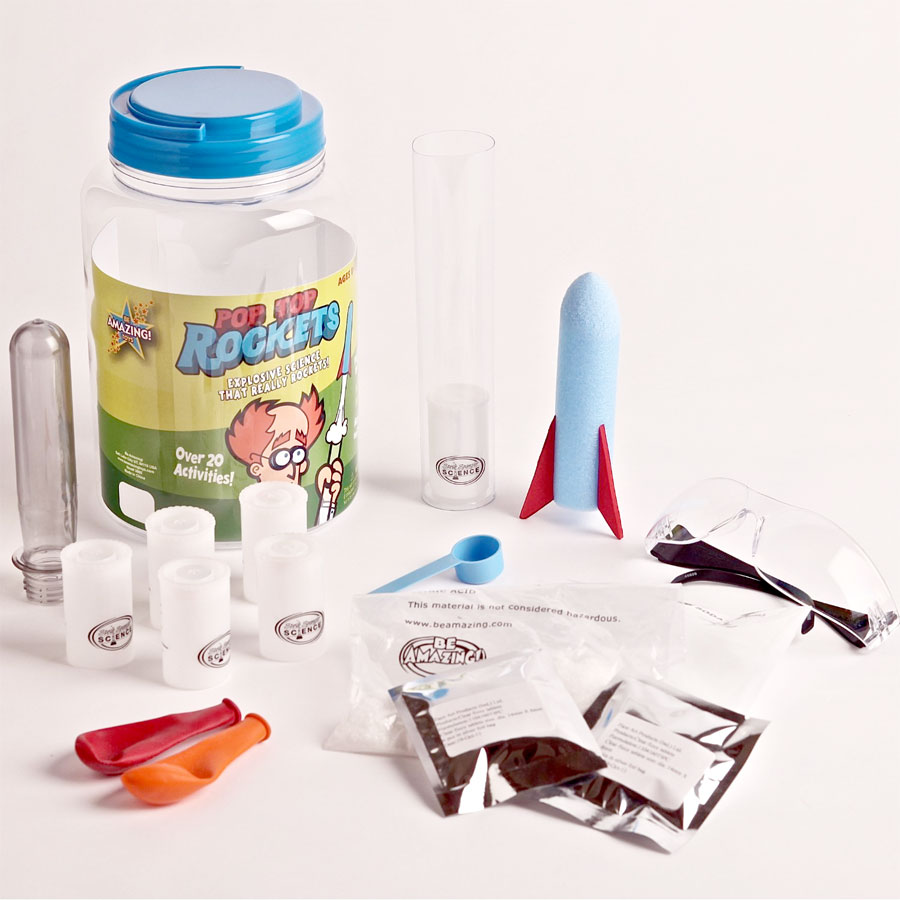 Pop Top Rockets - - Fat Brain Toys