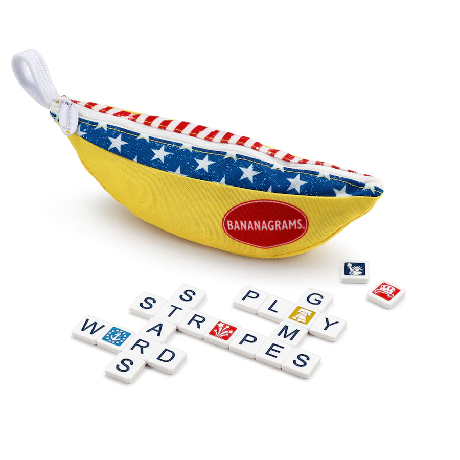 Bananagrams Stars and Stripes Best Games for Ages 7 to 12