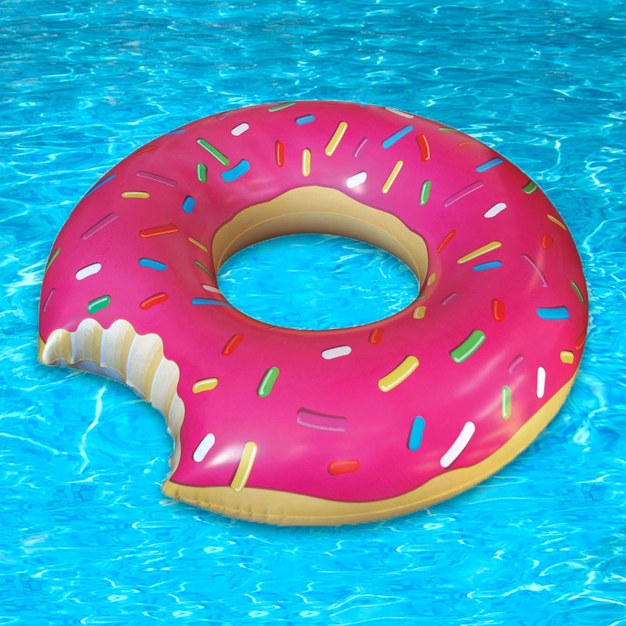 Sprinkled Donut Pool Float Fat Brain Toys