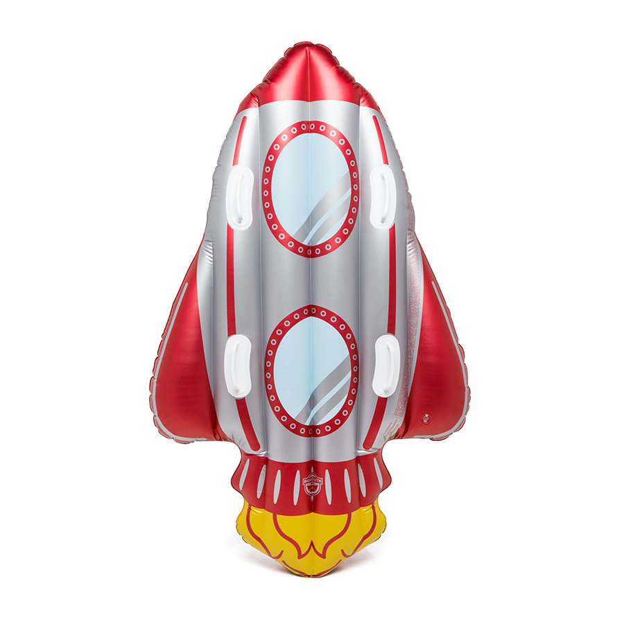 Rocket Inflatable Tube Rocket Double Person Snow Tube - Best Active Play for Ages 8 to 12