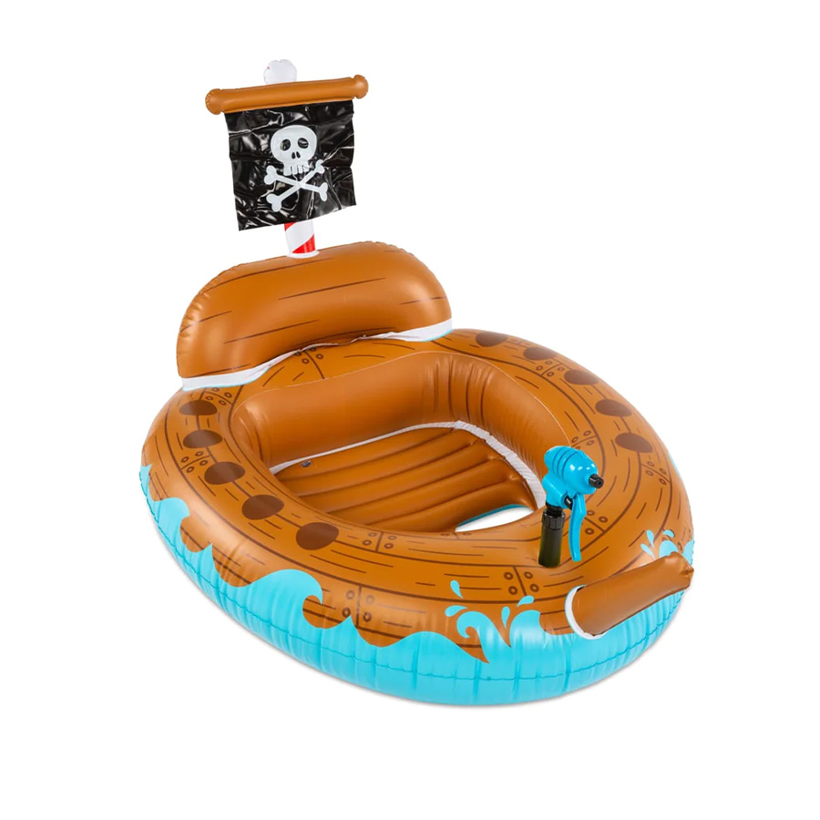 Pirate Ship Water Blaster Pool Float Best for Ages 4 to 8