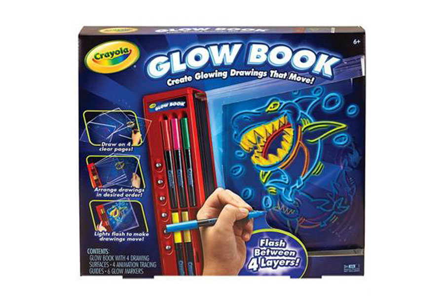Color Explosion Glow Book - - Fat Brain Toys