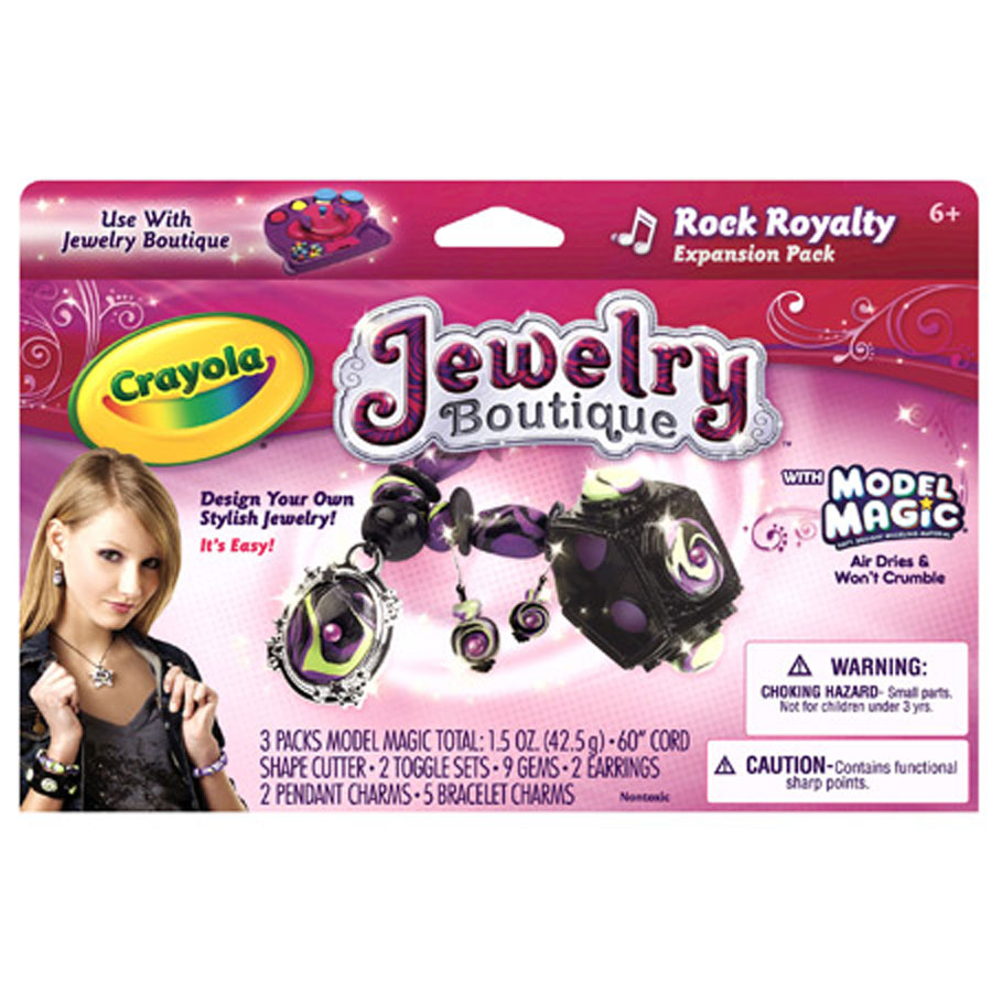 Jewelry Boutique - Model Magic Jewelry Set Rock Royalty