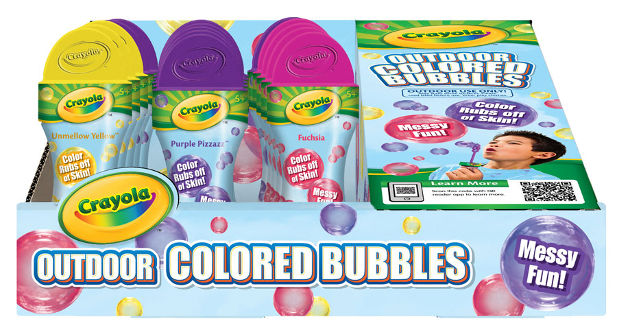 Outdoor Colored Bubbles - - Fat Brain Toys