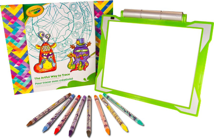 Crayola Art Collection Tracing Mania - - Fat Brain Toys