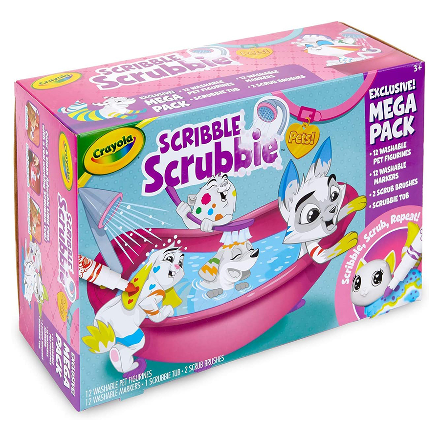 Scribble Scrubbie Pet Mega Set Fat Brain Toys