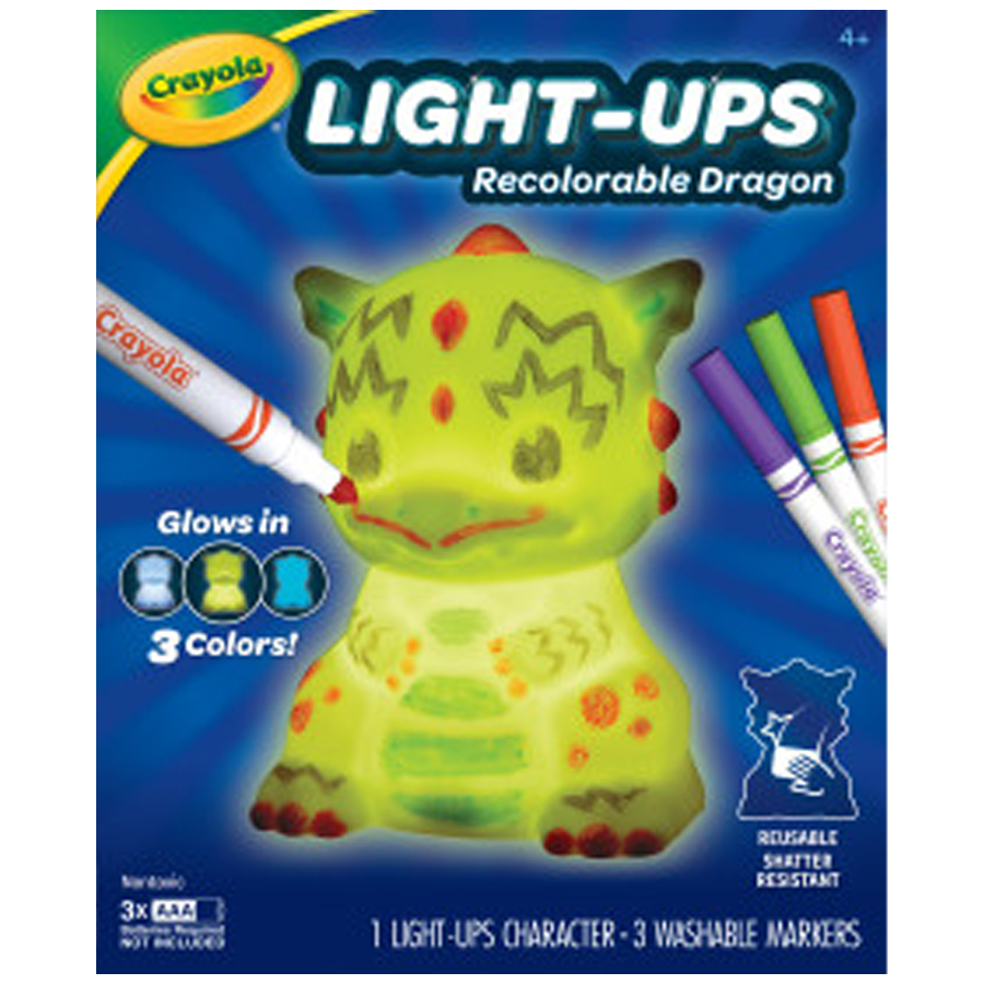 Crayola Light-Ups - Dragon - Best Arts & Crafts for Ages 4 to 8