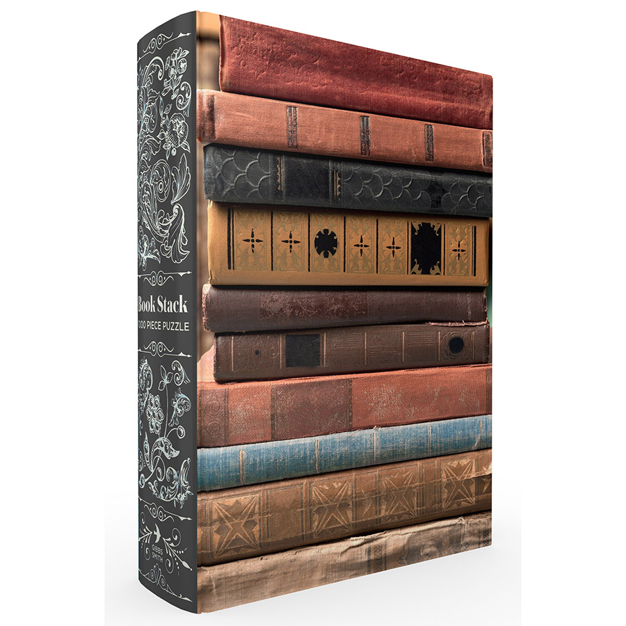 Book Stack Book Box Puzzle 1000 pc Best Puzzles for Ages 6 to 12