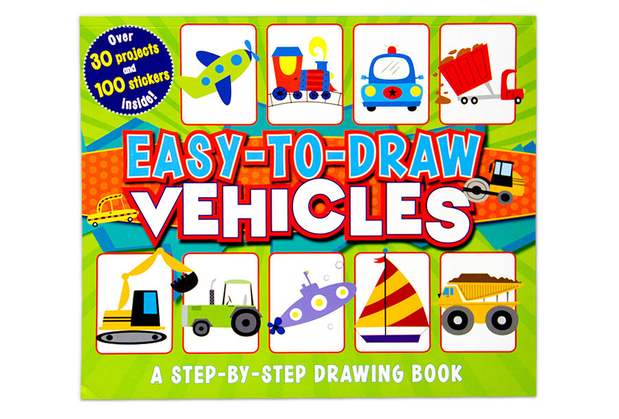 EasytoDraw Vehicles A StepByStep Drawing Book Fat Brain Toys
