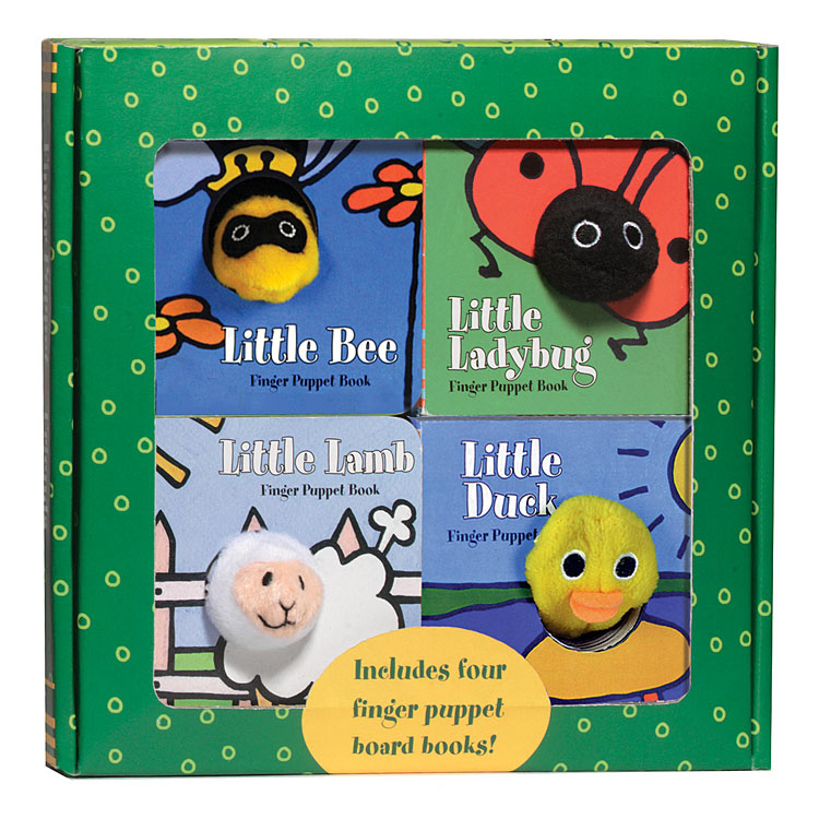 Finger Puppet Friends 4 Book Set Fat Brain Toys