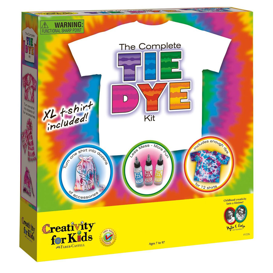 The Complete Tie Dye Kit Fat Brain Toys