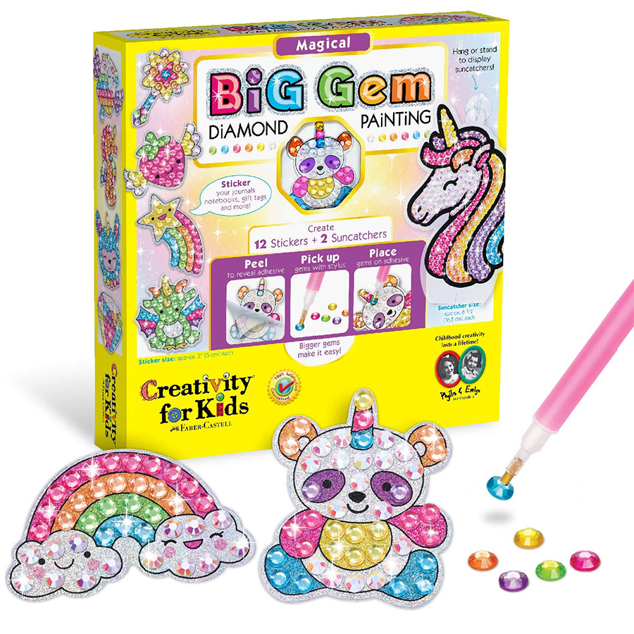 Big Gem Diamond Painting Magical Fat Brain Toys