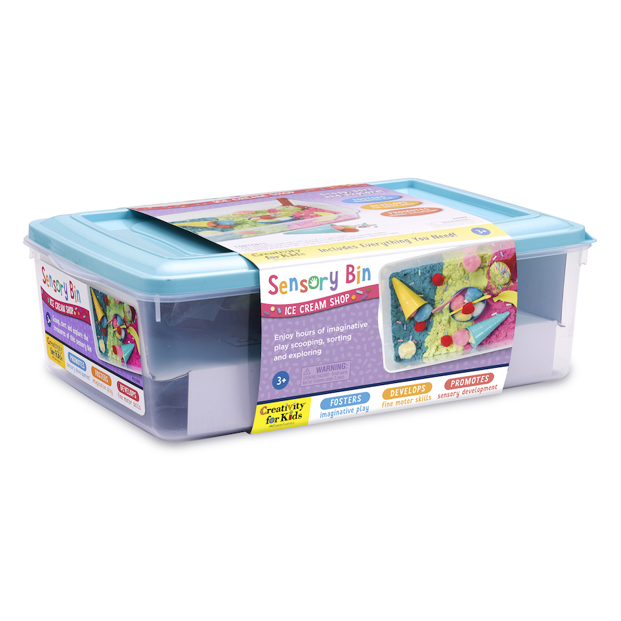 Sensory Bin Ice Cream Shop - - Fat Brain Toys