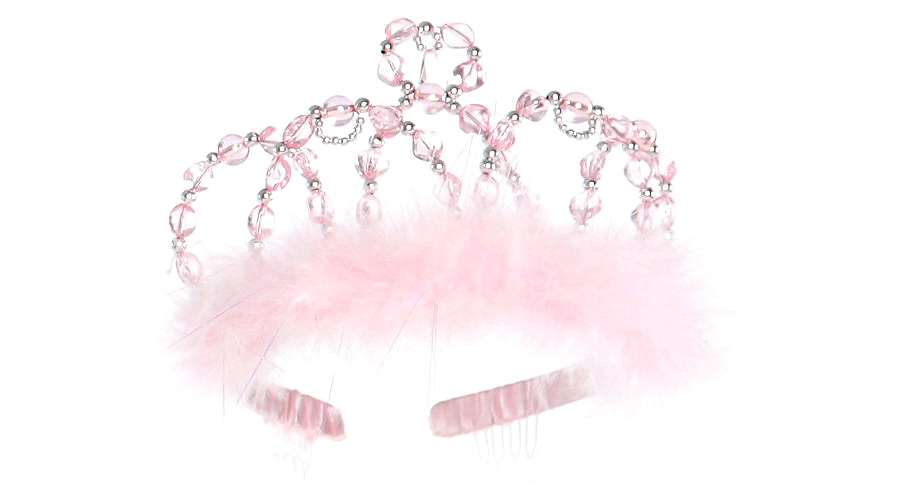 Princess Tiara - Pink/Silver - - Fat Brain Toys