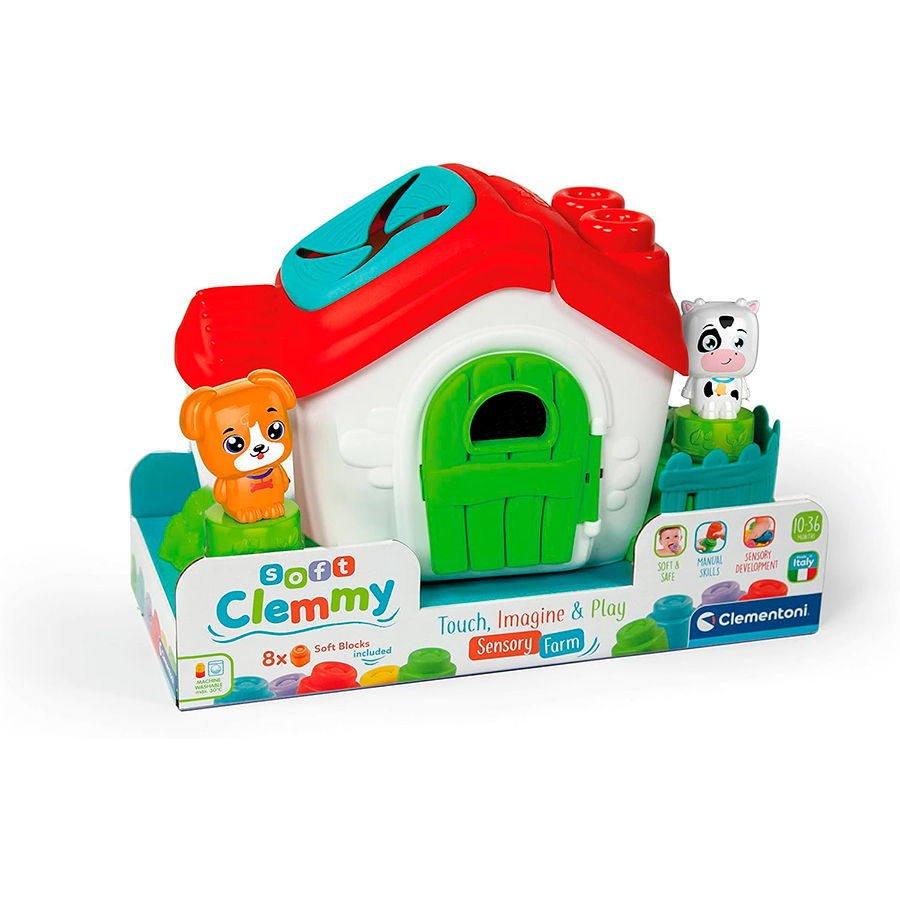 Soft Clemmy Sensory Farm - Best Baby Toys & Gifts for Ages 1 to 2