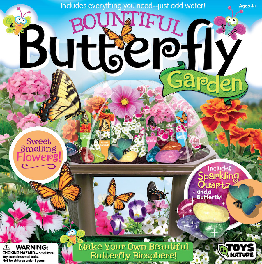 Bountiful Butterfly Garden Biosphere Terrarium