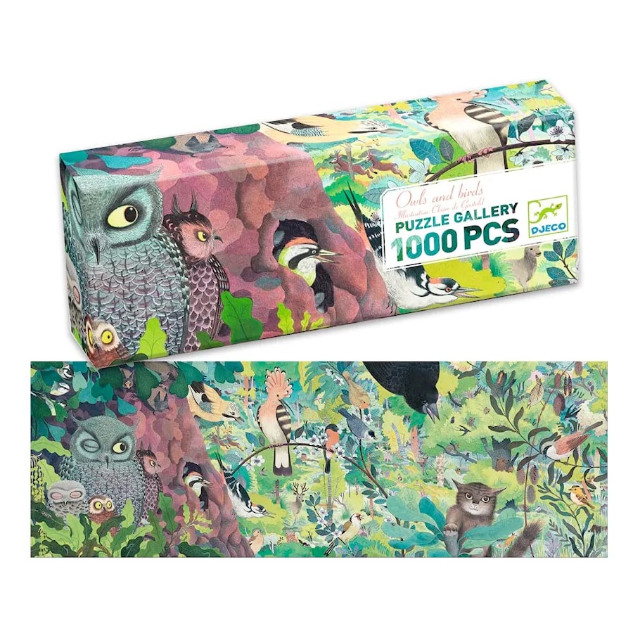 Jewelry Owl 1000-Piece Puzzle - Challenging Jigsaw Puzzle For Adults & Puzzle Lovers