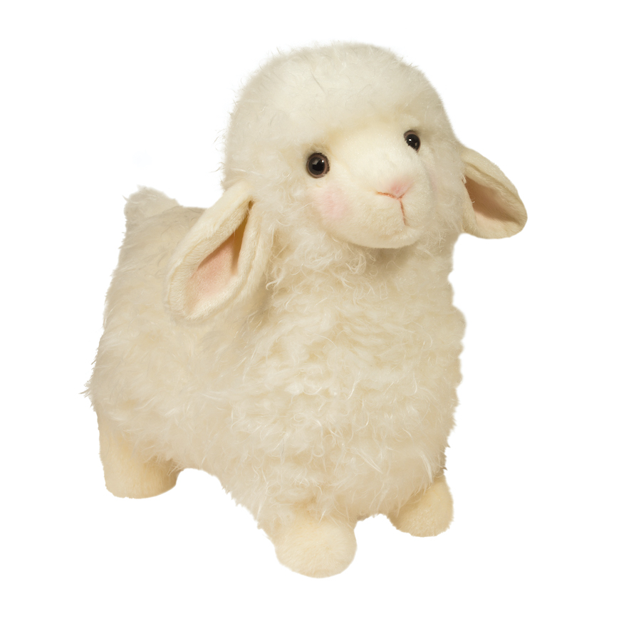 Lil' Toula Lamb - 6.5 inch - - Fat Brain Toys