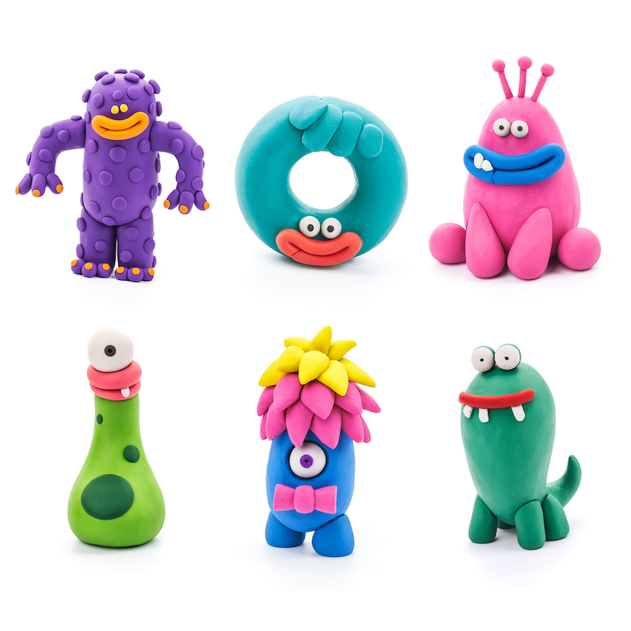 Hey Clay Claymates Monsters - - Fat Brain Toys